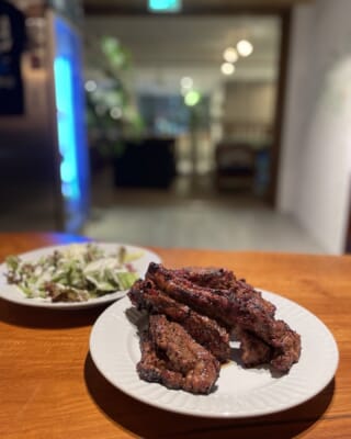 炭焼きスペアリブ 大 1本 （8月・9月発送分） | 再度山荘